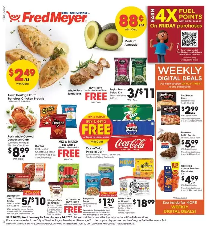 Weekly ad Discounts and promotions from January 8 to January 14 2025 - Page 1