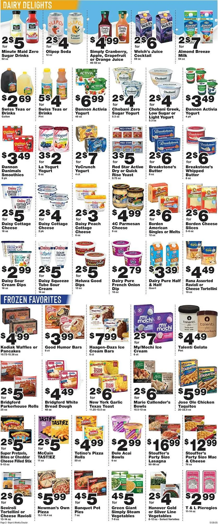 Weekly ad Boyer's Food Markets weekly ad from December 28 to January 3 2026 - Page 3