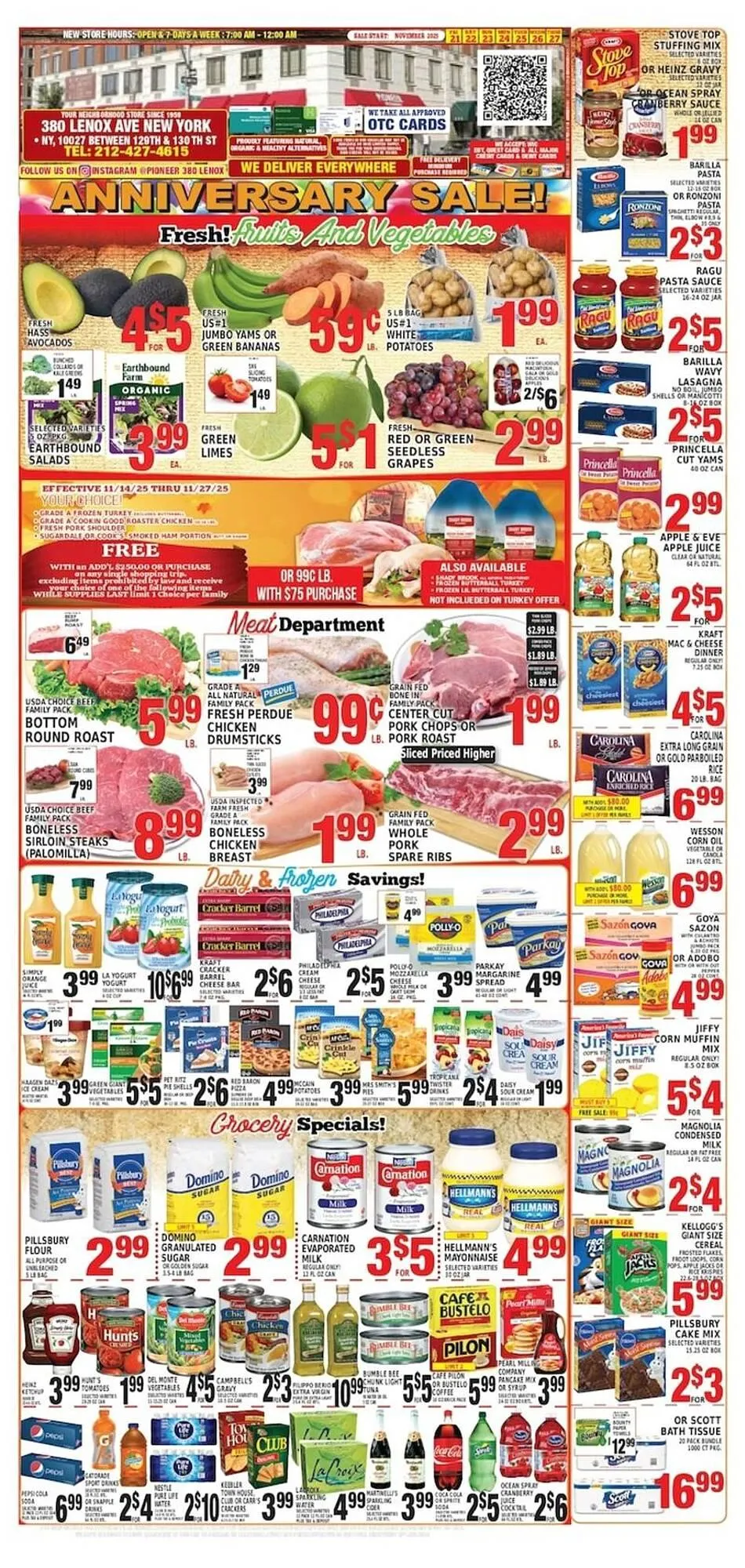 Weekly ad Pioneer Supermarkets weekly ad from November 21 to November 27 2025 - Page 1