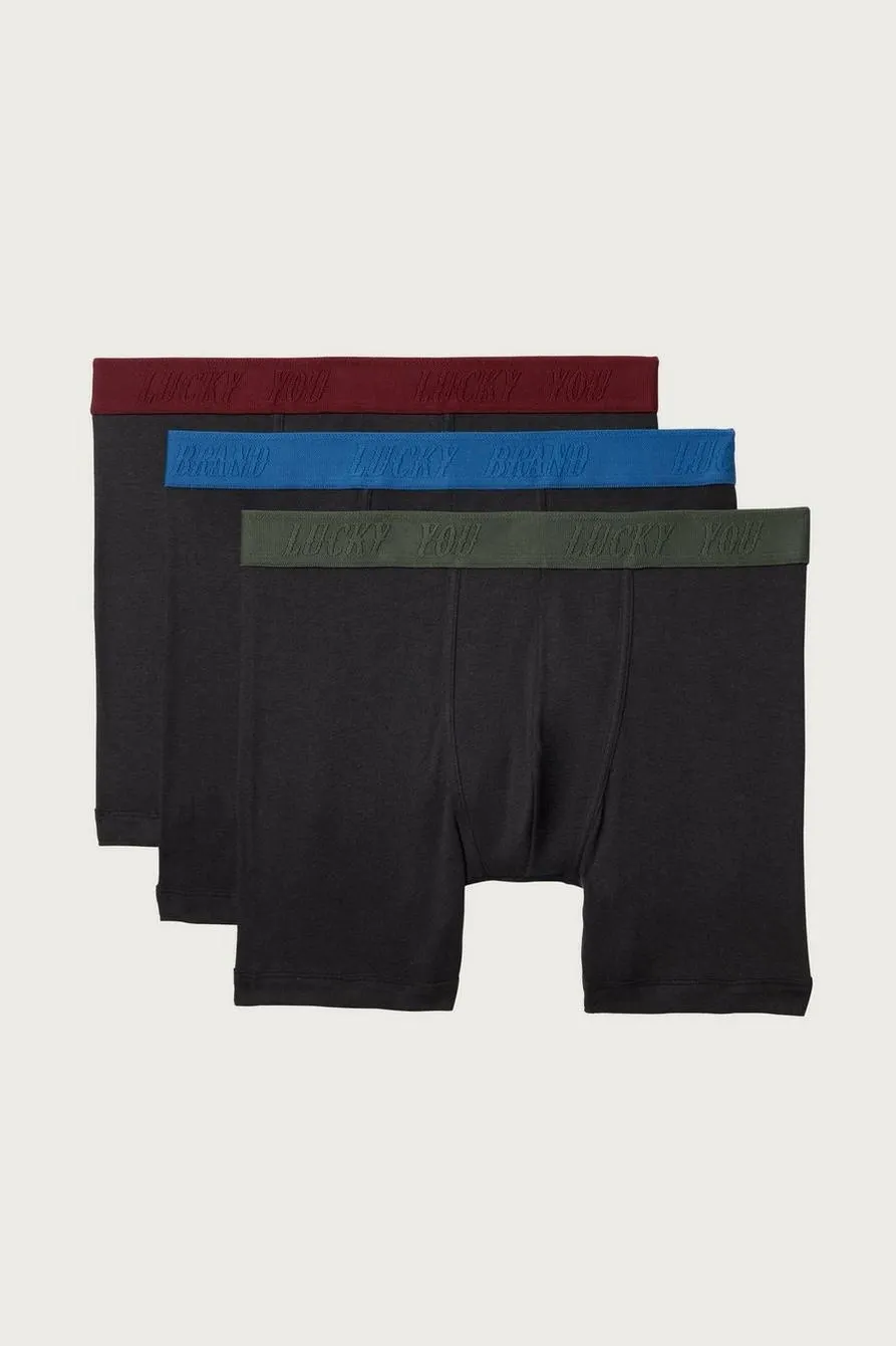 3 pack cotton viscose boxer briefs
