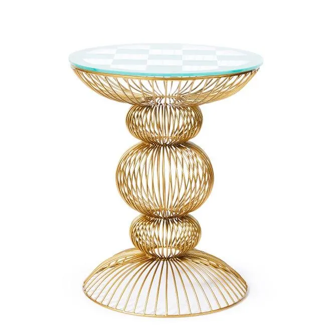 Gambit Wire Accent Table