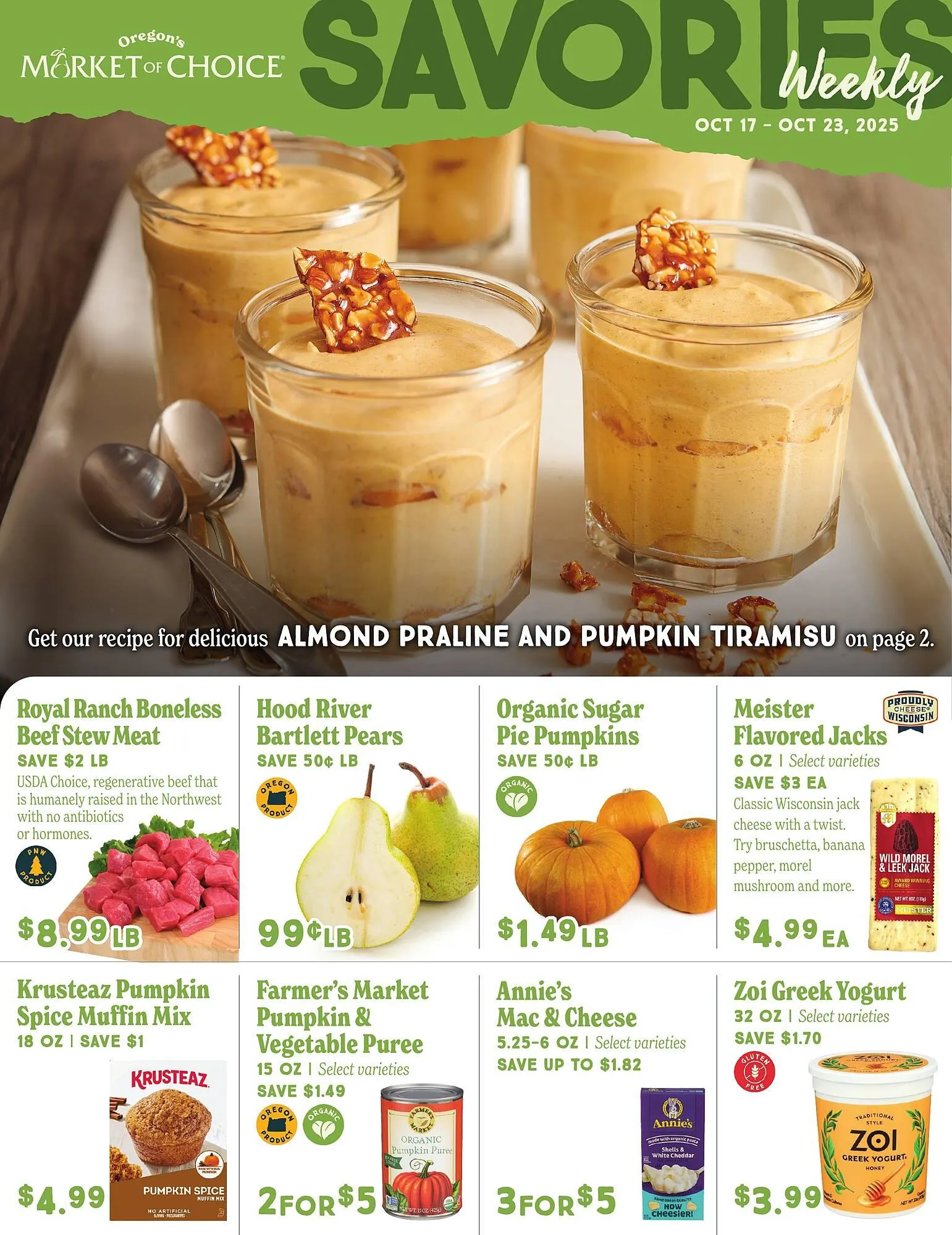 Weekly ad Market of Choice weekly ad from October 17 to October 23 2025 - Page 1