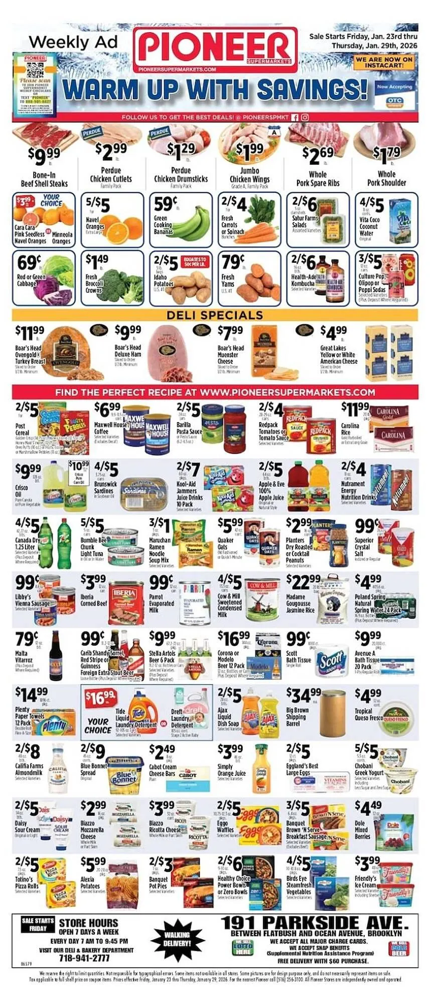 Pioneer Supermarkets weekly ad - 1