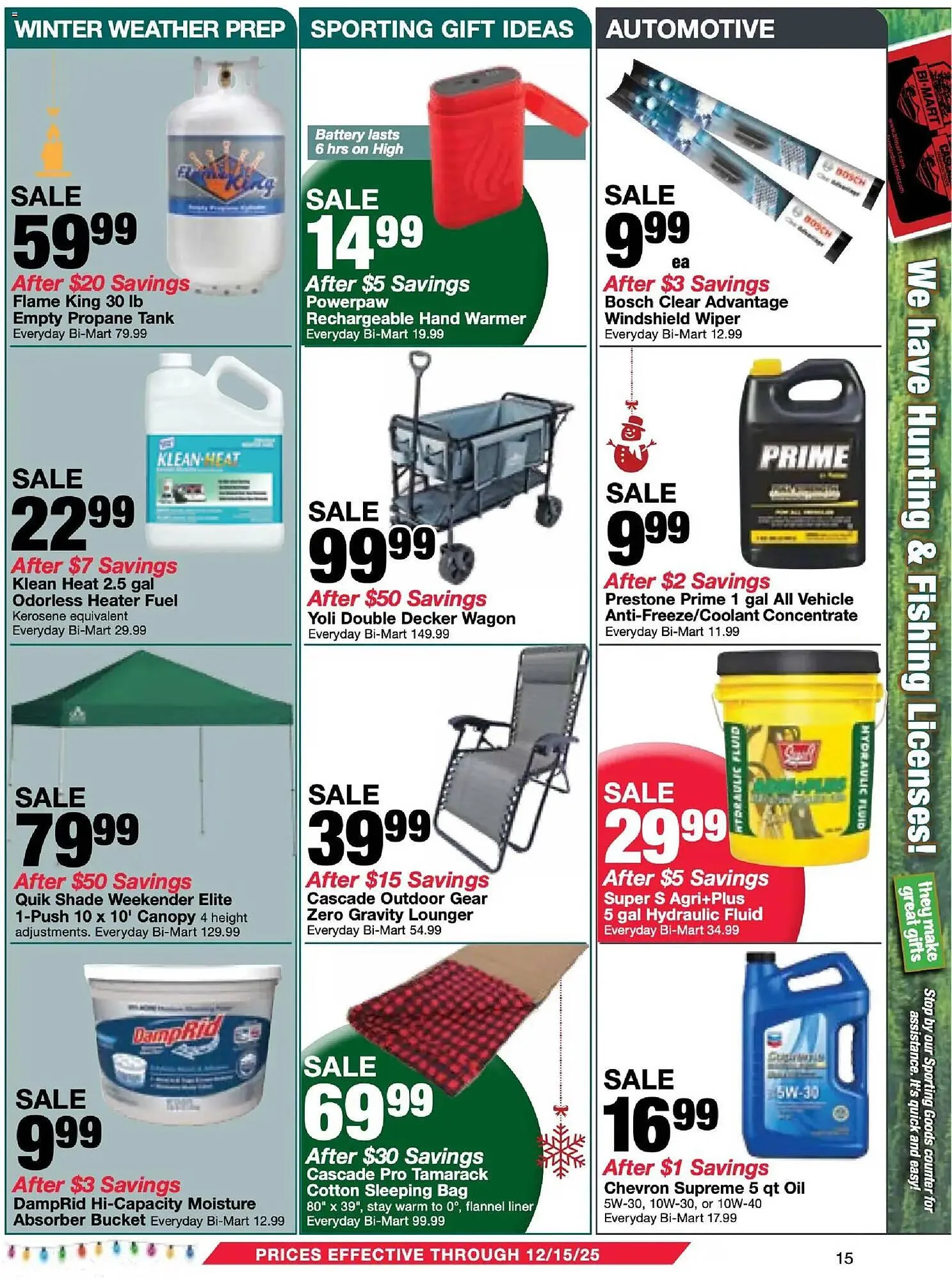 Weekly ad Bi-Mart weekly ad from December 2 to December 15 2025 - Page 15