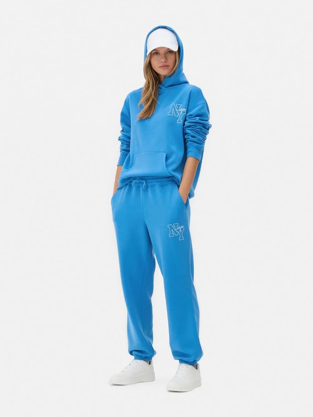 Cuffed Printed Joggers