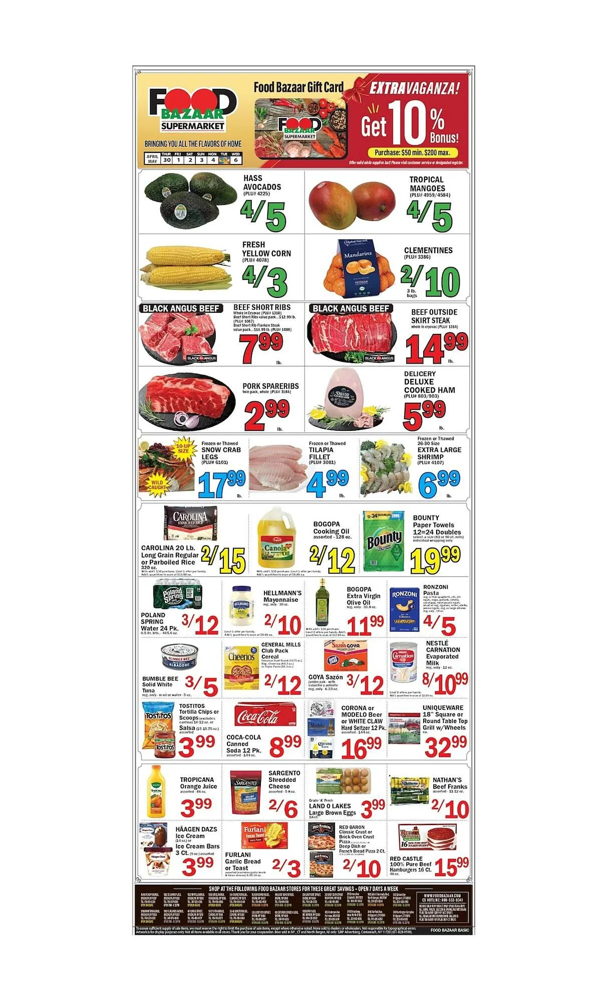 Food Bazaar circular - 1