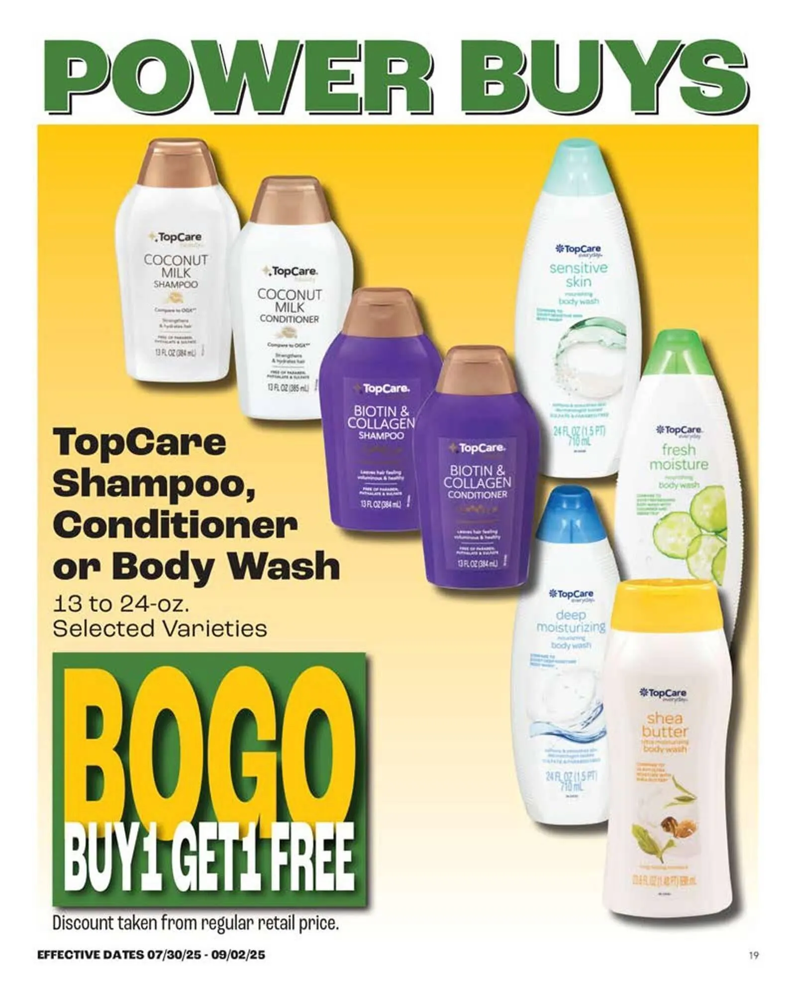 Weekly ad Rosauers Weekly Ad from July 30 to September 2 2025 - Page 19