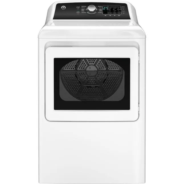 GE 7.4-cu ft Electric Dryer (White)