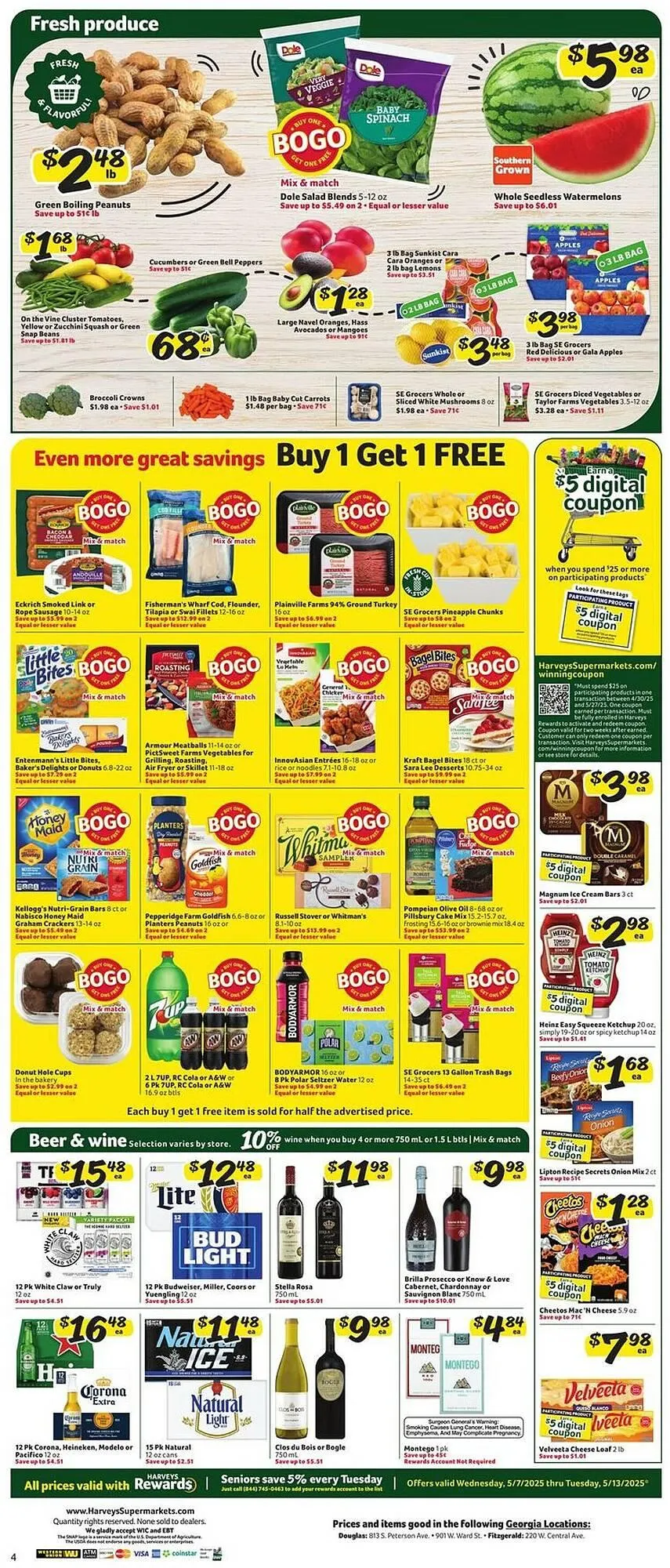 Weekly ad Harveys Supermarkets Weekly Ad from May 7 to May 13 2025 - Page 12