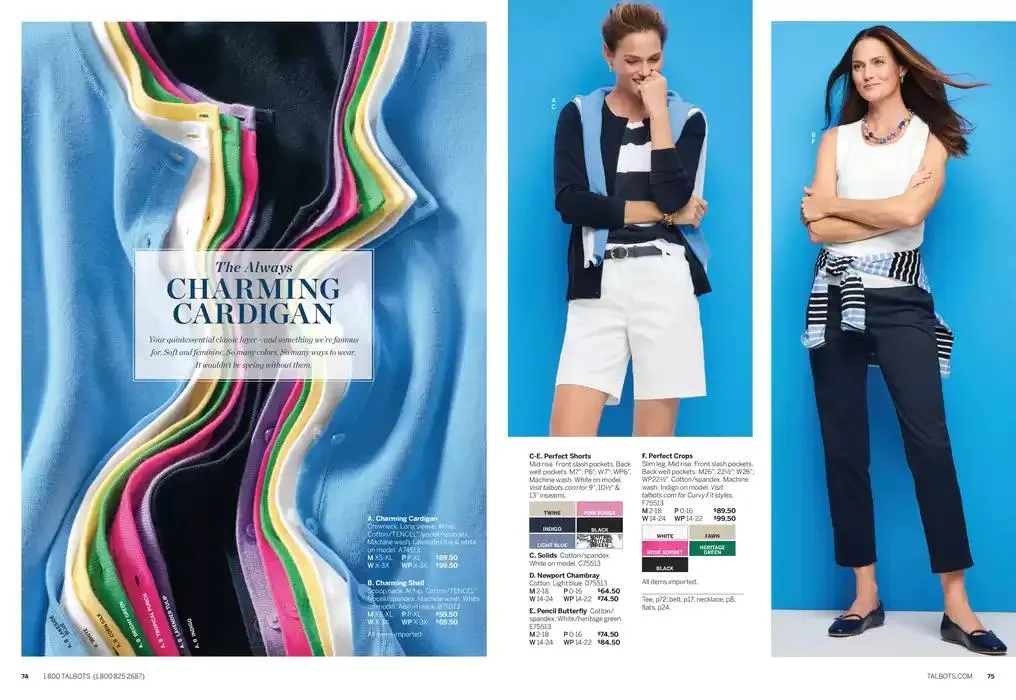 Weekly ad Talbots Next Stop, SPRING! from February 18 to March 4 2025 - Page 38