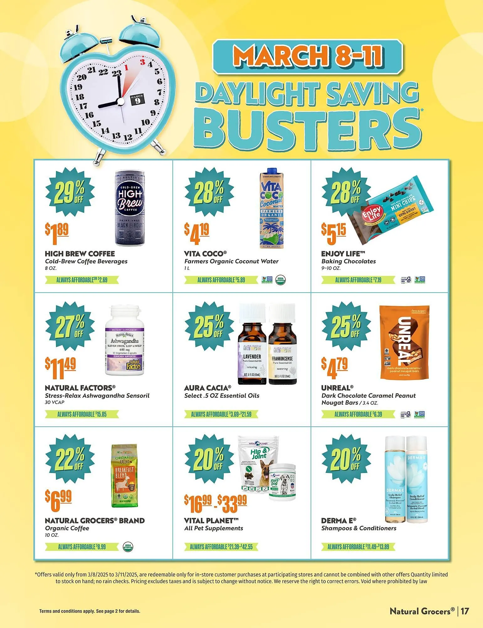 Weekly ad Natural Grocers ad from February 28 to March 22 2025 - Page 17