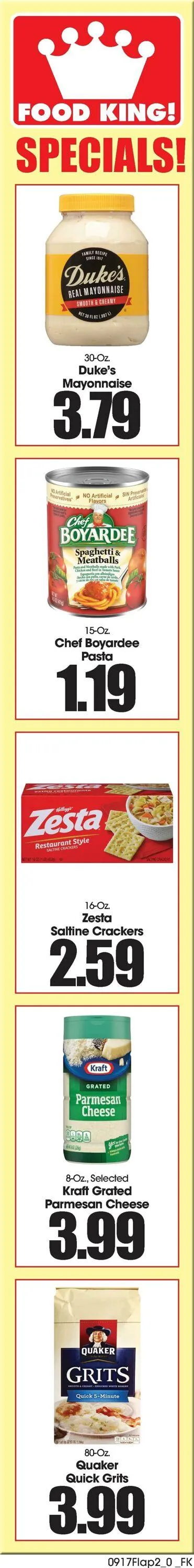 Weekly ad Food King Current weekly ad from September 17 to September 23 2025 - Page 6