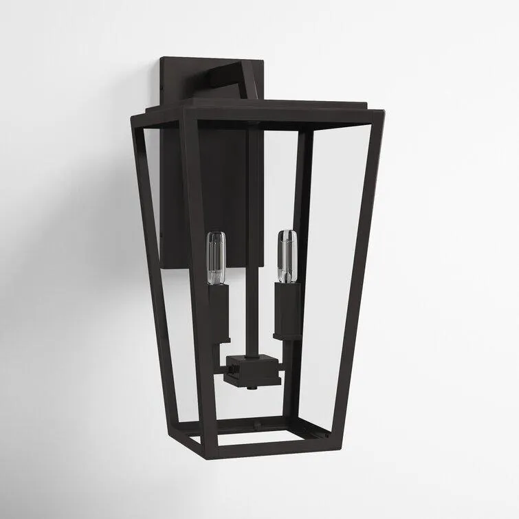 Breton 2 Light Empire Outdoor Wall Light