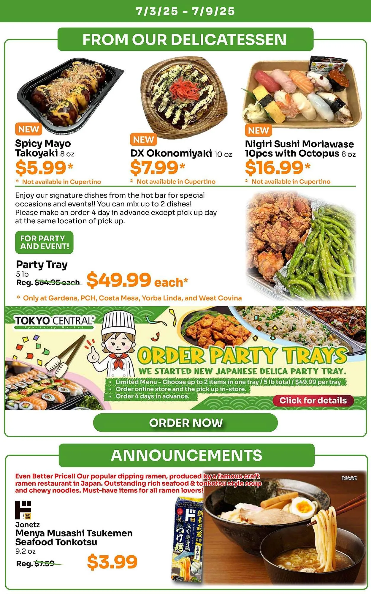 Weekly ad Tokyo Central Specialty Market Weekly Ad from July 3 to July 9 2025 - Page 6