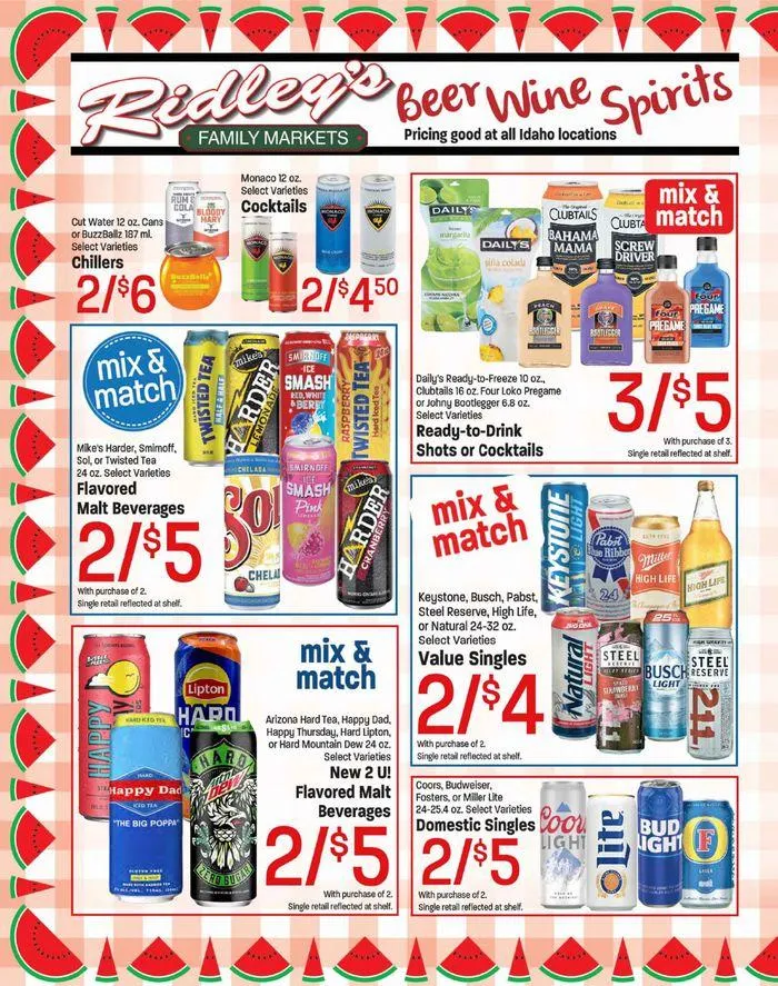 Weekly ad Exclusive bargains from August 2 to September 5 2024 - Page 1