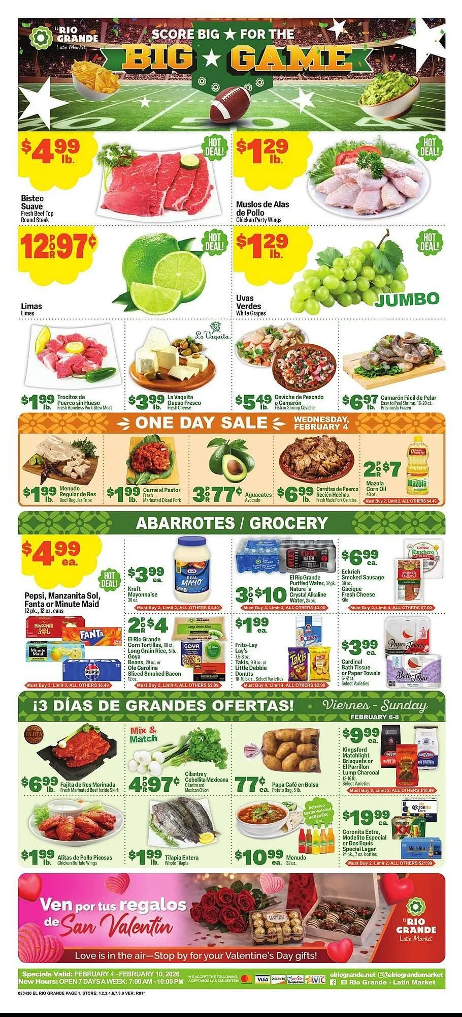 El Rio Grande weekly ad - 1