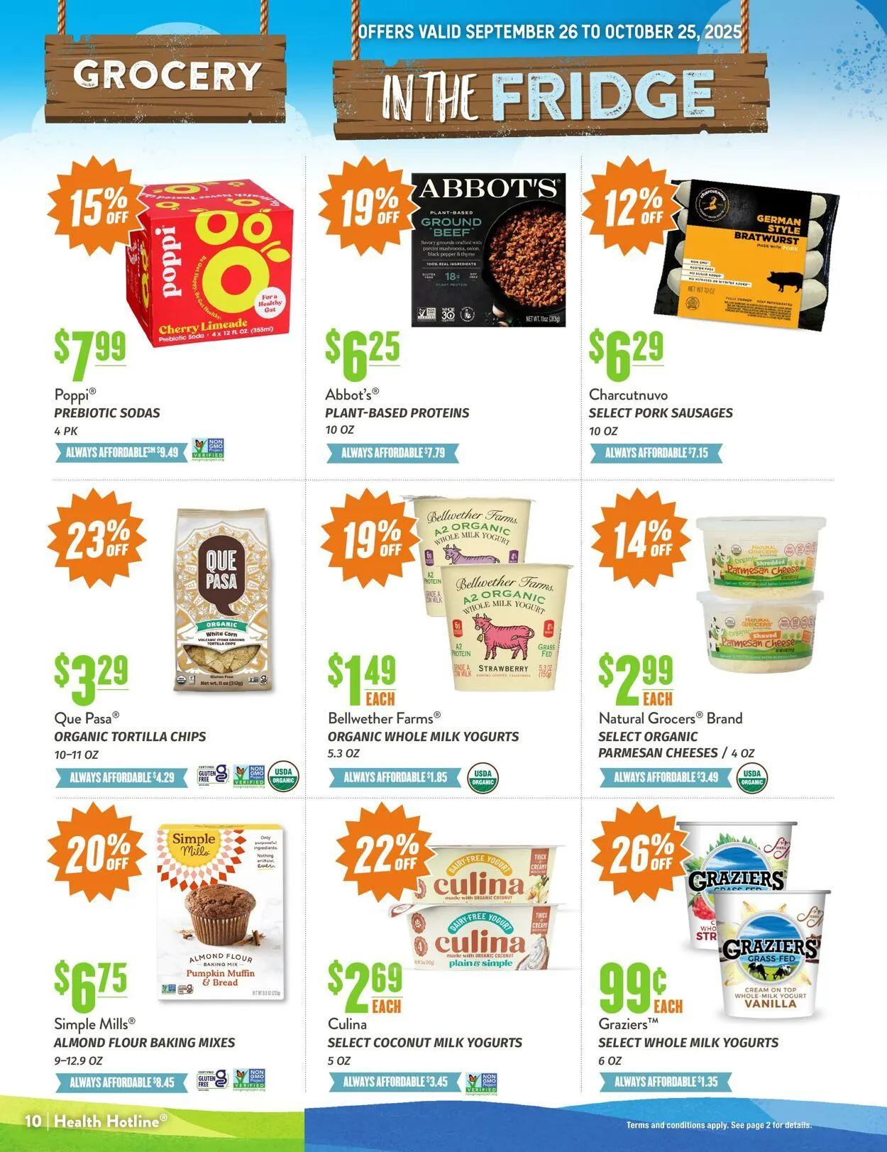 Weekly ad Natural Grocers from September 24 to October 17 2025 - Page 10