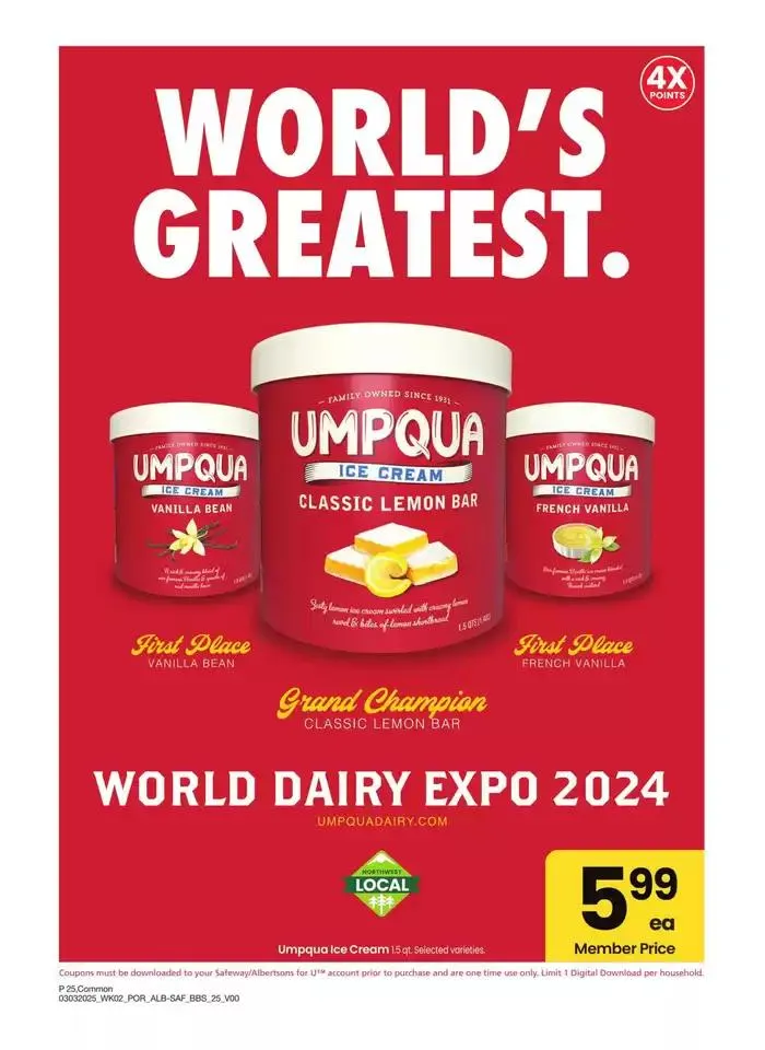 Weekly ad Albertsons - Portland - BBS from March 3 to March 30 2025 - Page 25