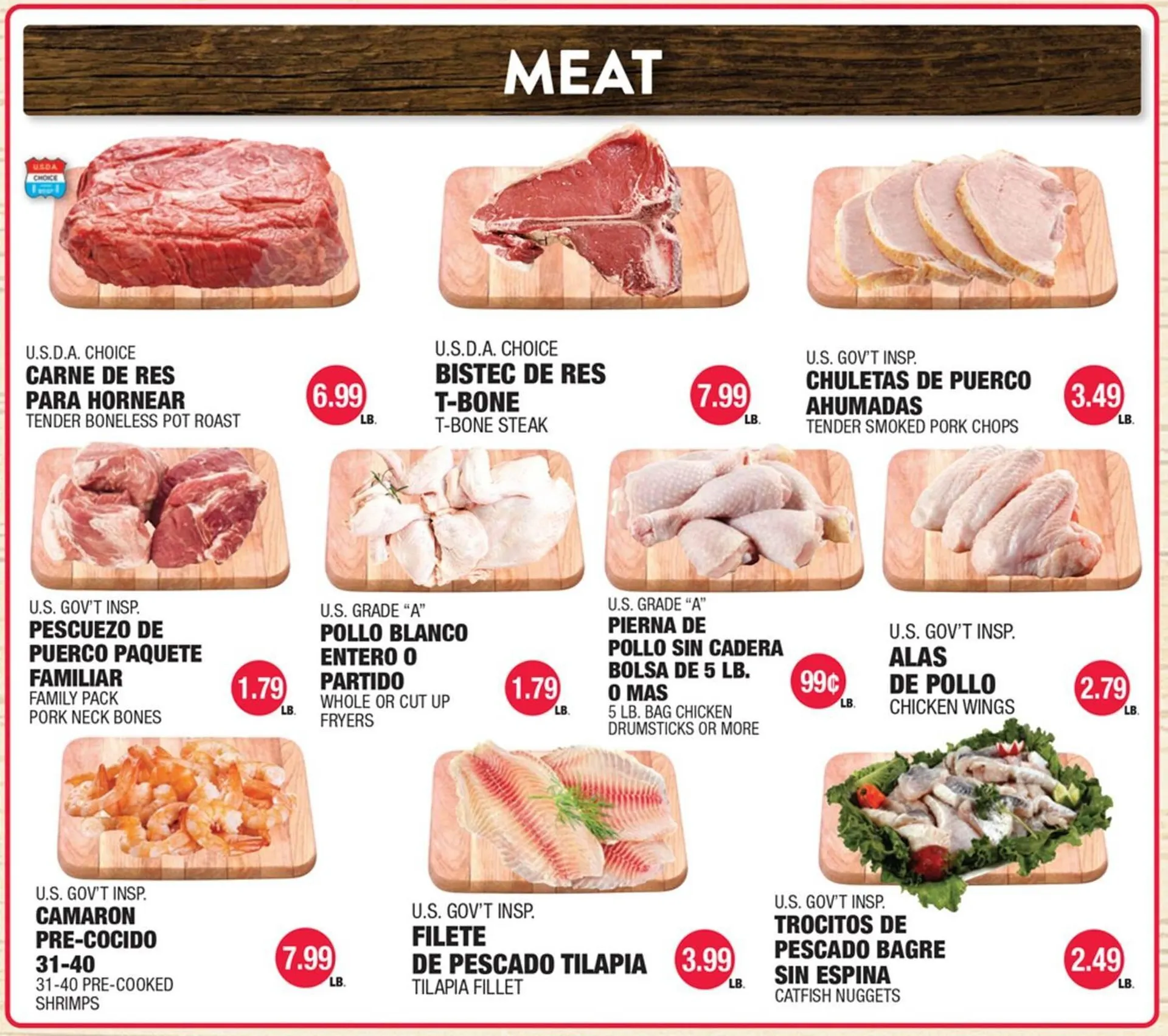 Weekly ad Carnicerias Jimenez weekly ad from April 22 to April 28 2026 - Page 1