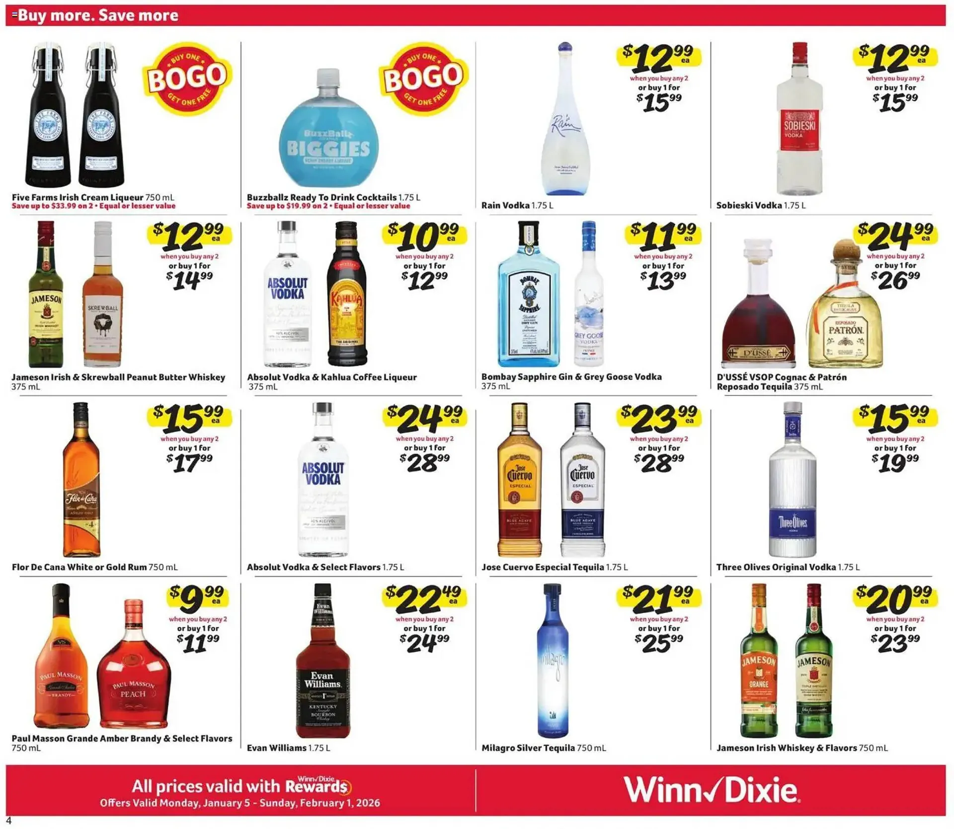 Weekly ad Winn Dixie weekly ad from January 5 to February 1 2026 - Page 4
