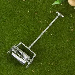 Miniature Galvanized Push Reel Lawn Mower