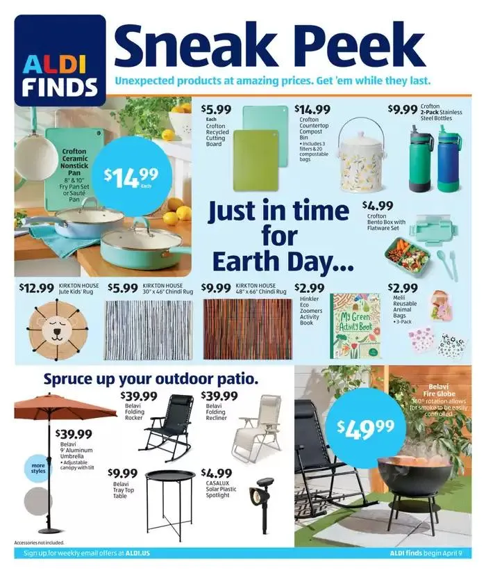 Weekly ad Exclusive bargains from April 9 to April 15 2025 - Page 1