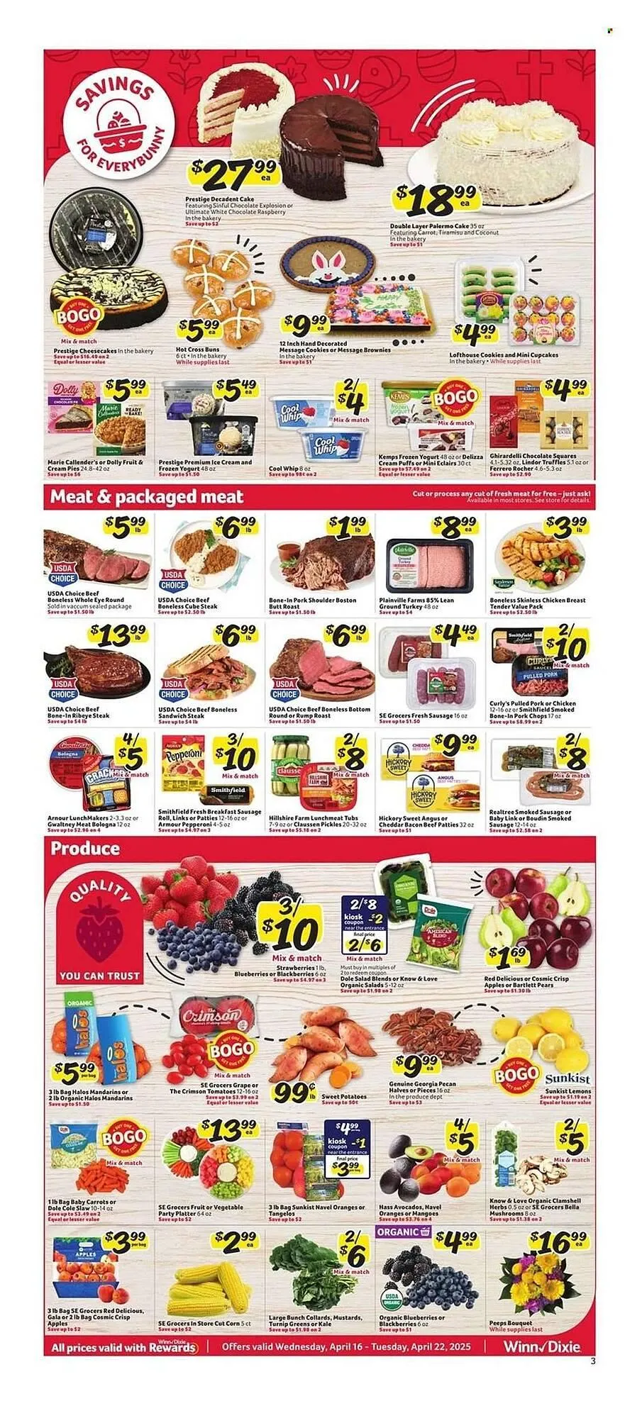 Weekly ad Winn Dixie Weekly Ad from April 16 to April 22 2025 - Page 3