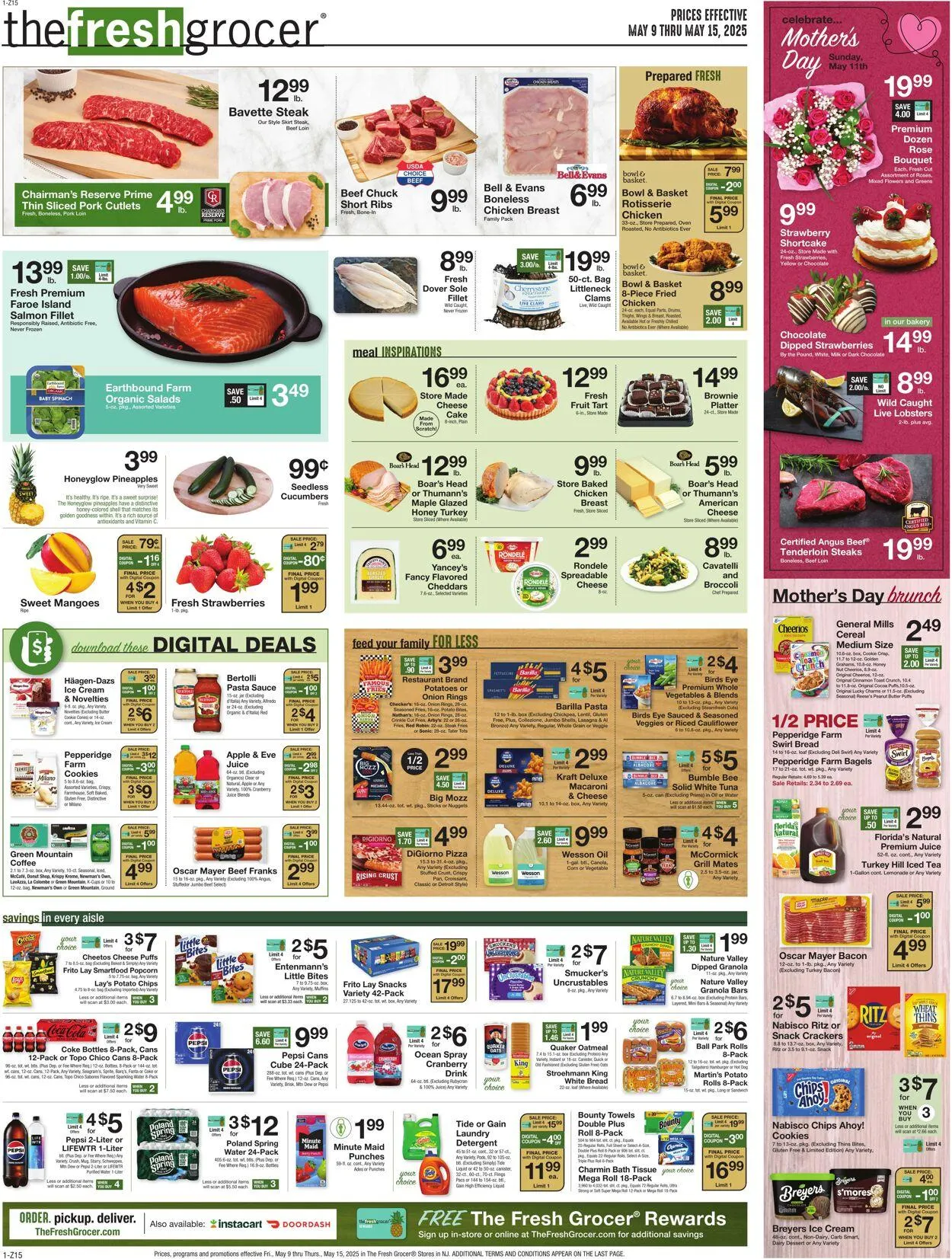 Weekly ad Gerrity's Supermarkets Current weekly ad from May 8 to May 15 2025 - Page 1