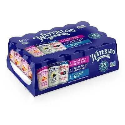 Waterloo Sparkling Water Variety Pack 12 fl. oz., 24 pk.
