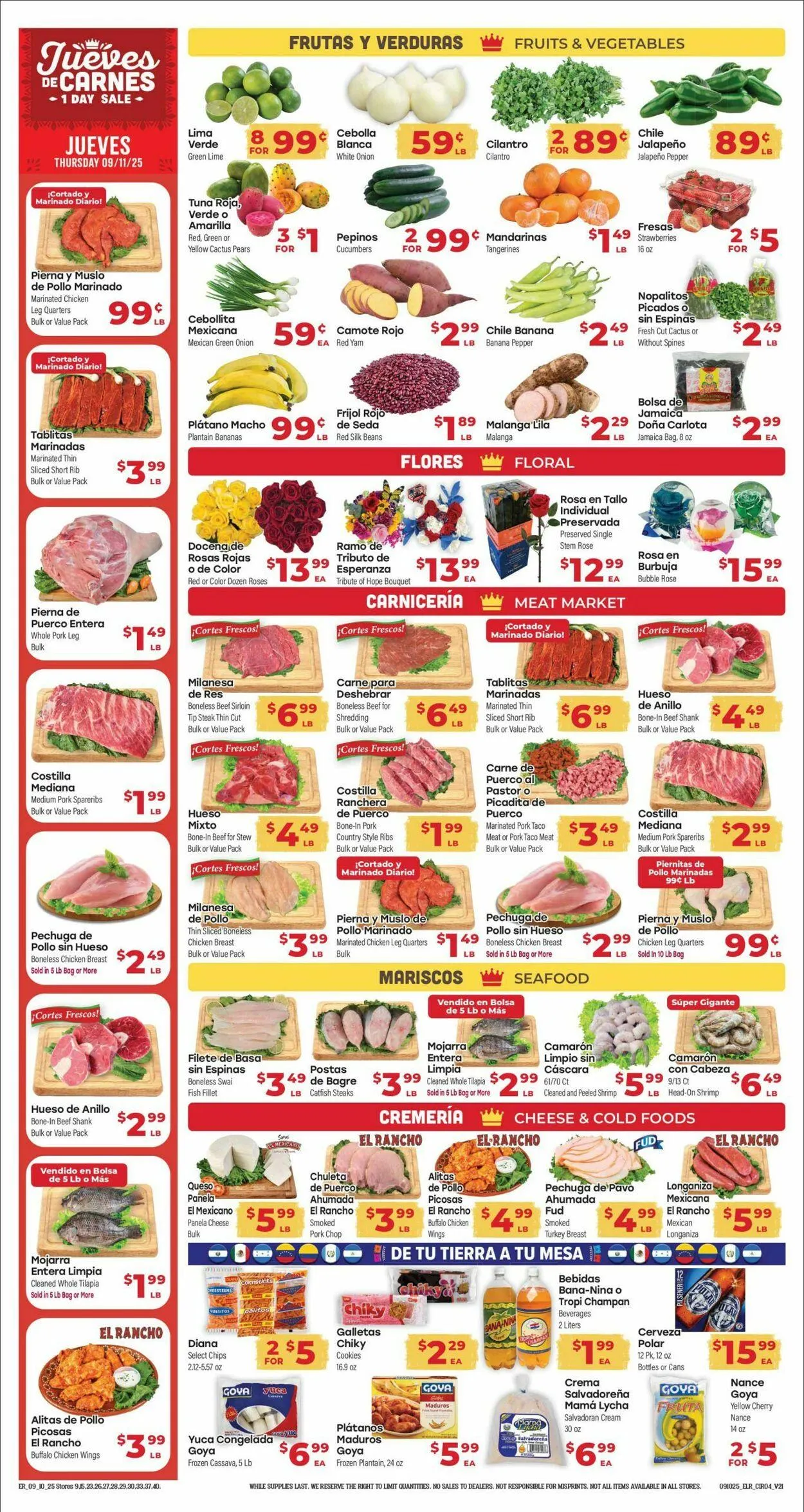 Weekly promotion El Rancho spanning from September 10 to September 16 2025 - Page 4 for Catalogue 365