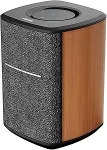 Edifier WiFi Smart Speaker Without Microphone, Works with Alexa, Supports AirPlay 2, Spotify,Tidal Connect, 40W RMS One-Piece Wi-Fi and Bluetooth Sound System, No Mic, MS50A