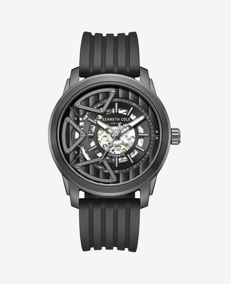 Skeleton Automatic Silicone Watch