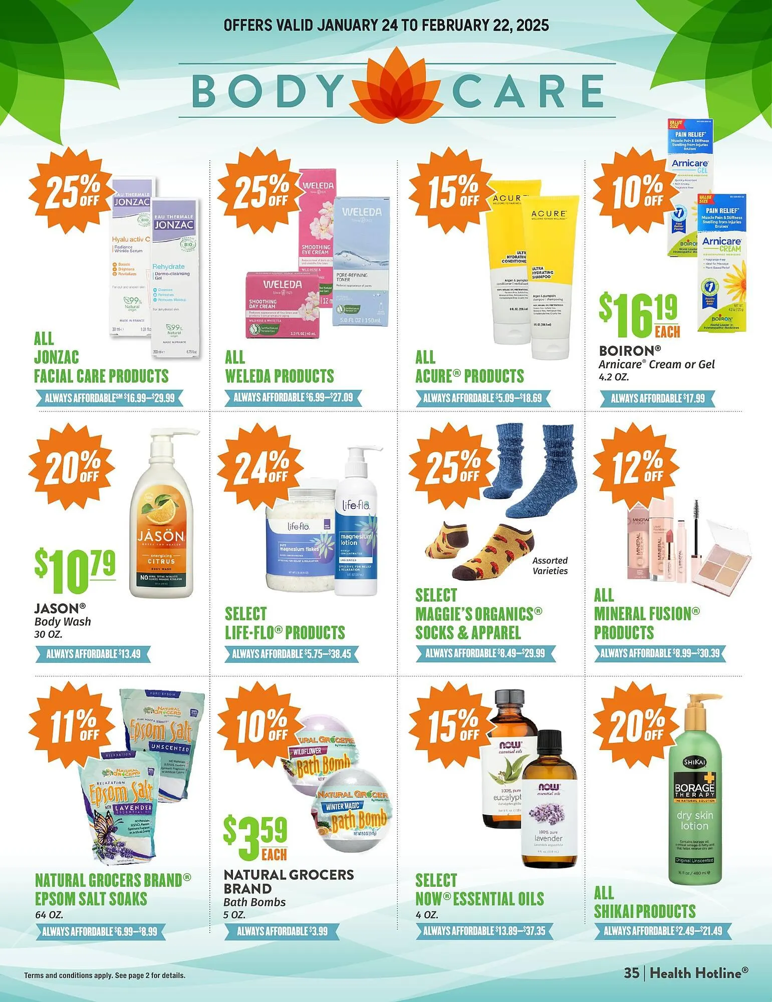 Weekly ad Natural Grocers ad from January 24 to February 22 2025 - Page 34