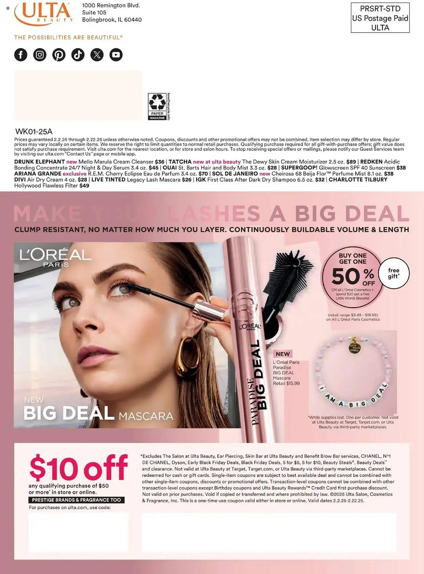Weekly ad Ulta Beauty Weekly Ad from February 2 to February 22 2025 - Page 32