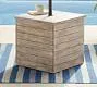 Indio Eucalyptus Umbrella Stand Side Table (21")