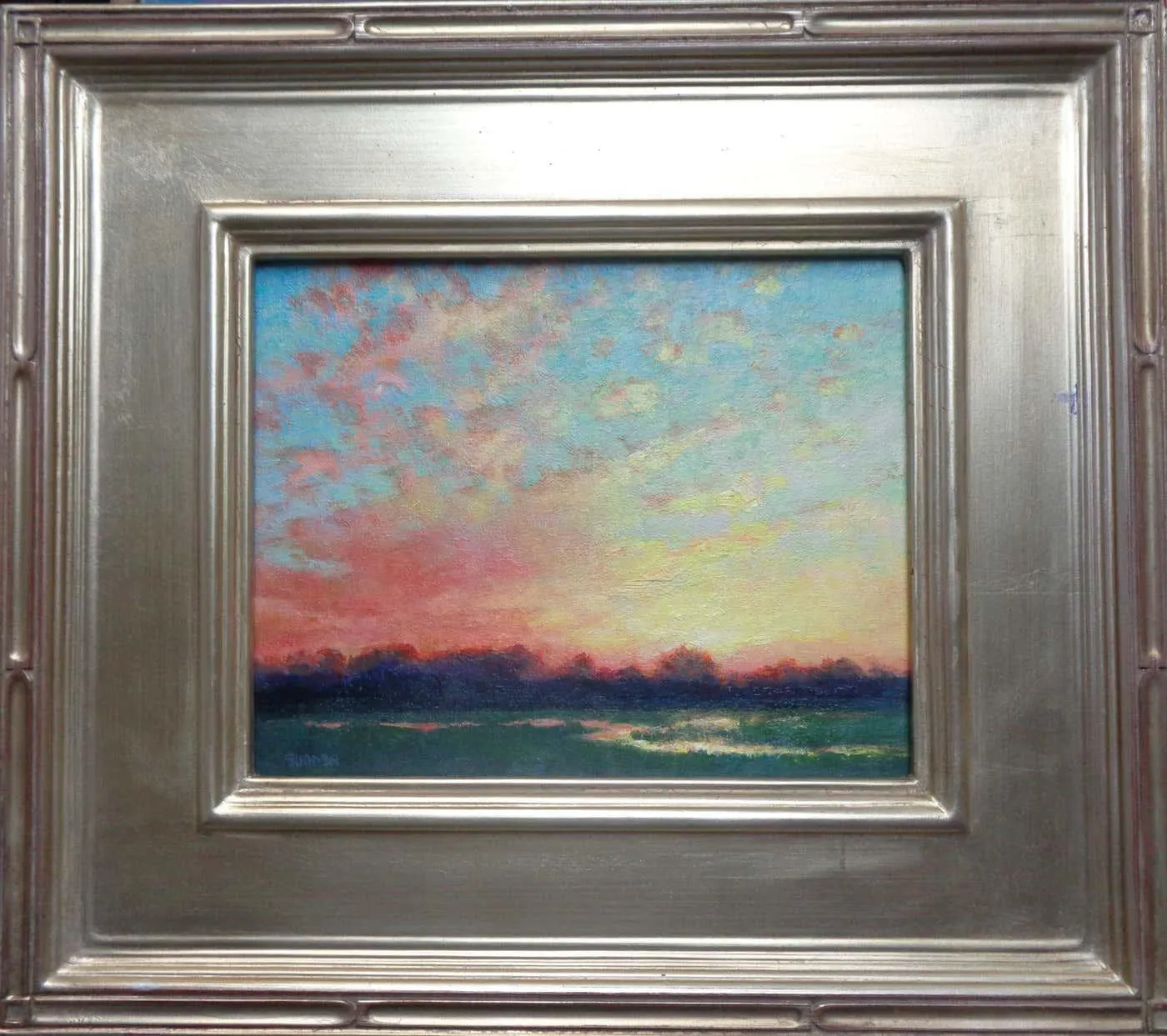 Michael Budden Impressionistic Landscape Painting Michael Budden Sunrise Sensation 2020