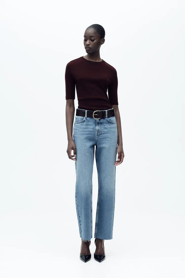 HIGH RISE Z1975 STRAIGHT LEG JEANS