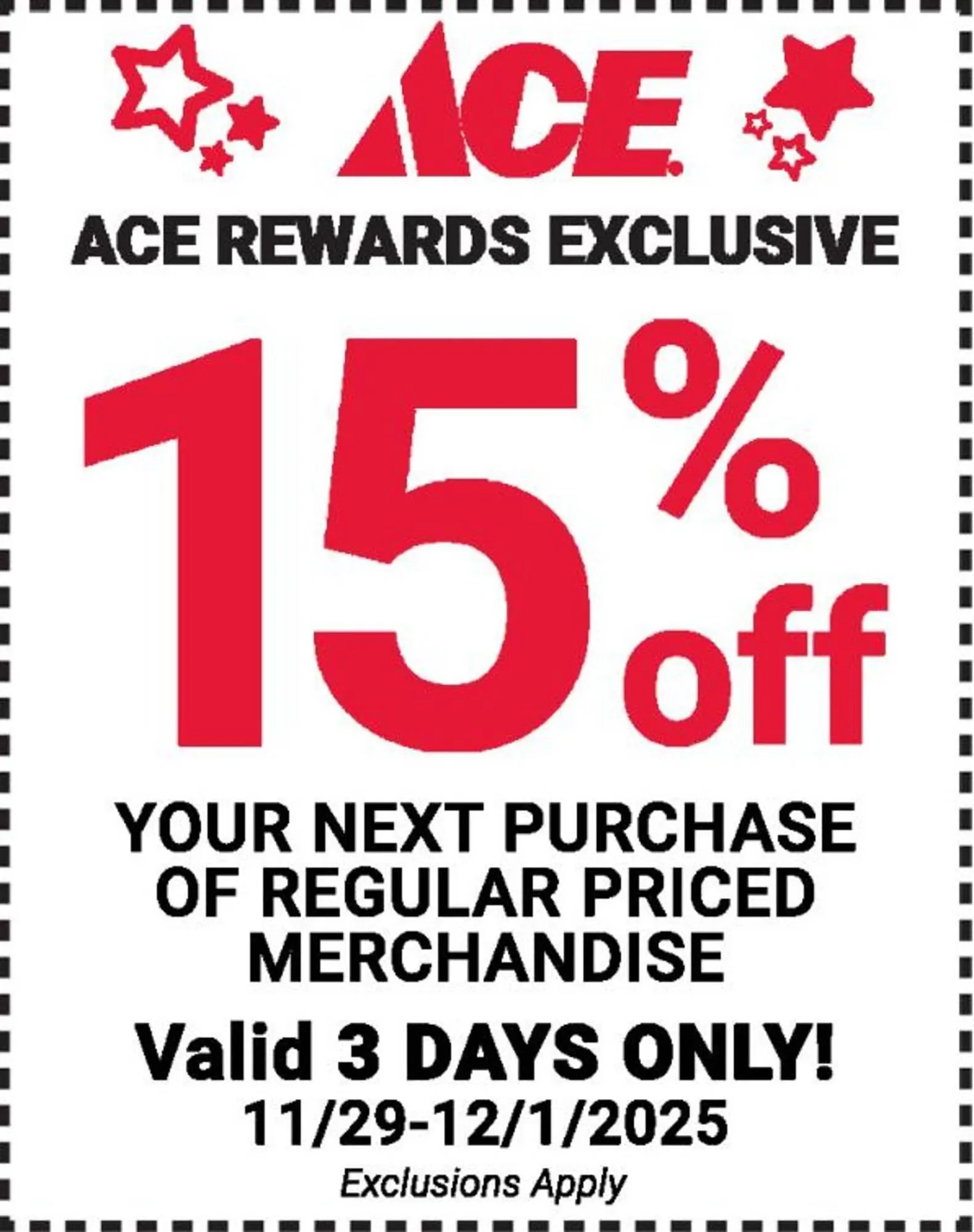 Weekly ad Ace Hardware flyer from November 4 to November 10 2025 - Page 3