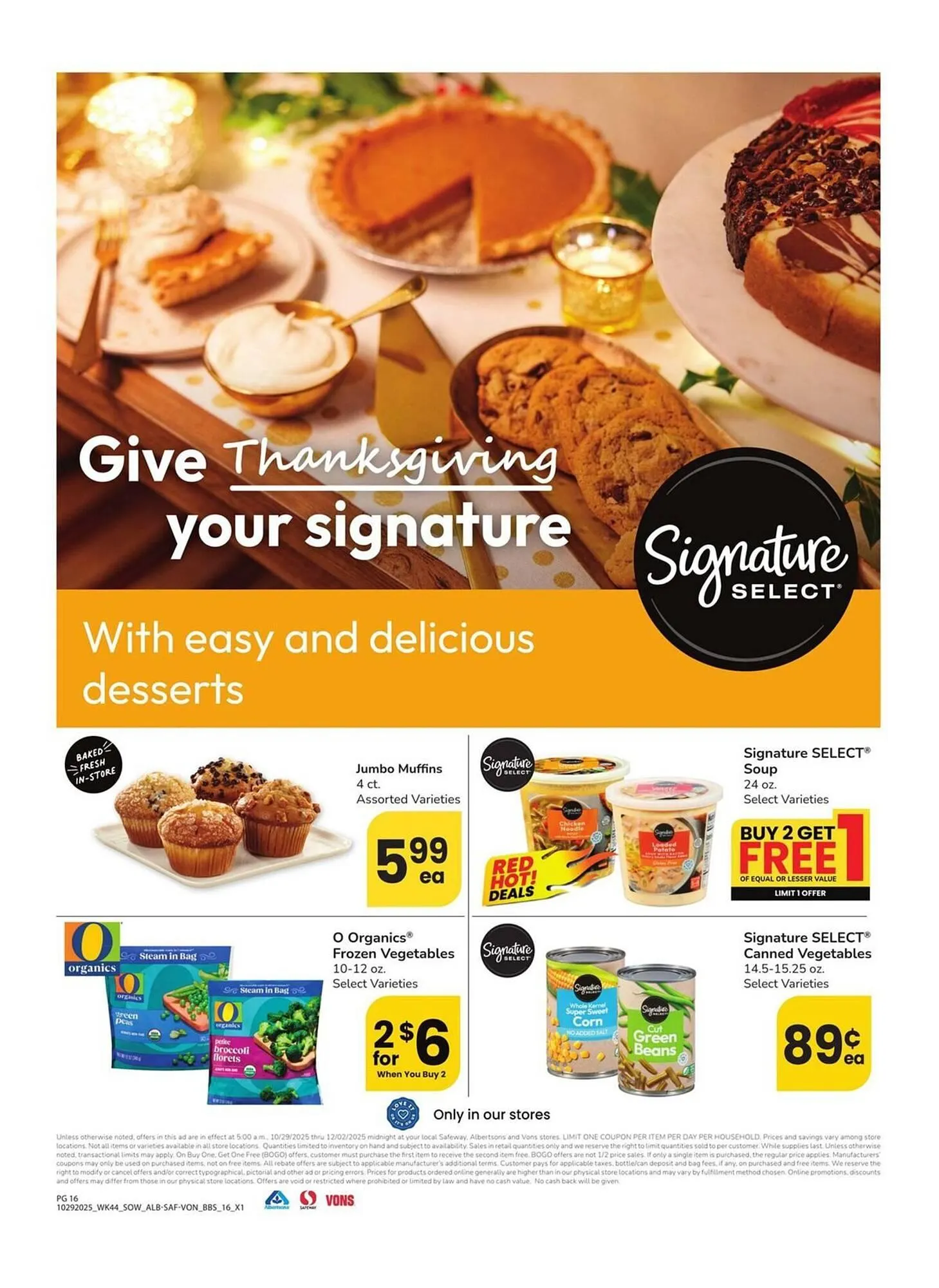 Weekly ad Albertsons weekly ad from October 29 to December 2 2025 - Page 16