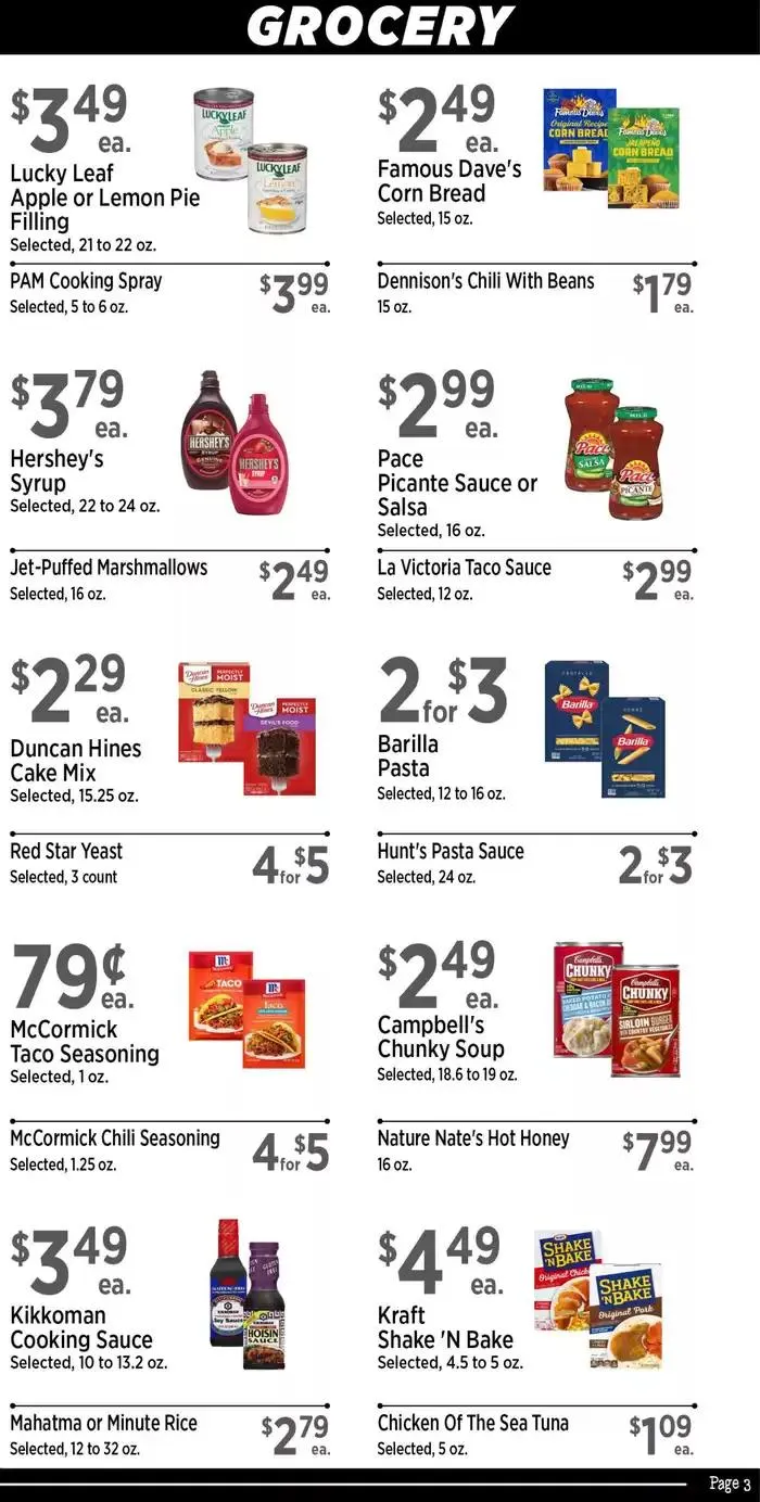 Weekly ad Yoke's Fresh Market Monthly Savings Guide from September 25 to October 29 2024 - Page 3