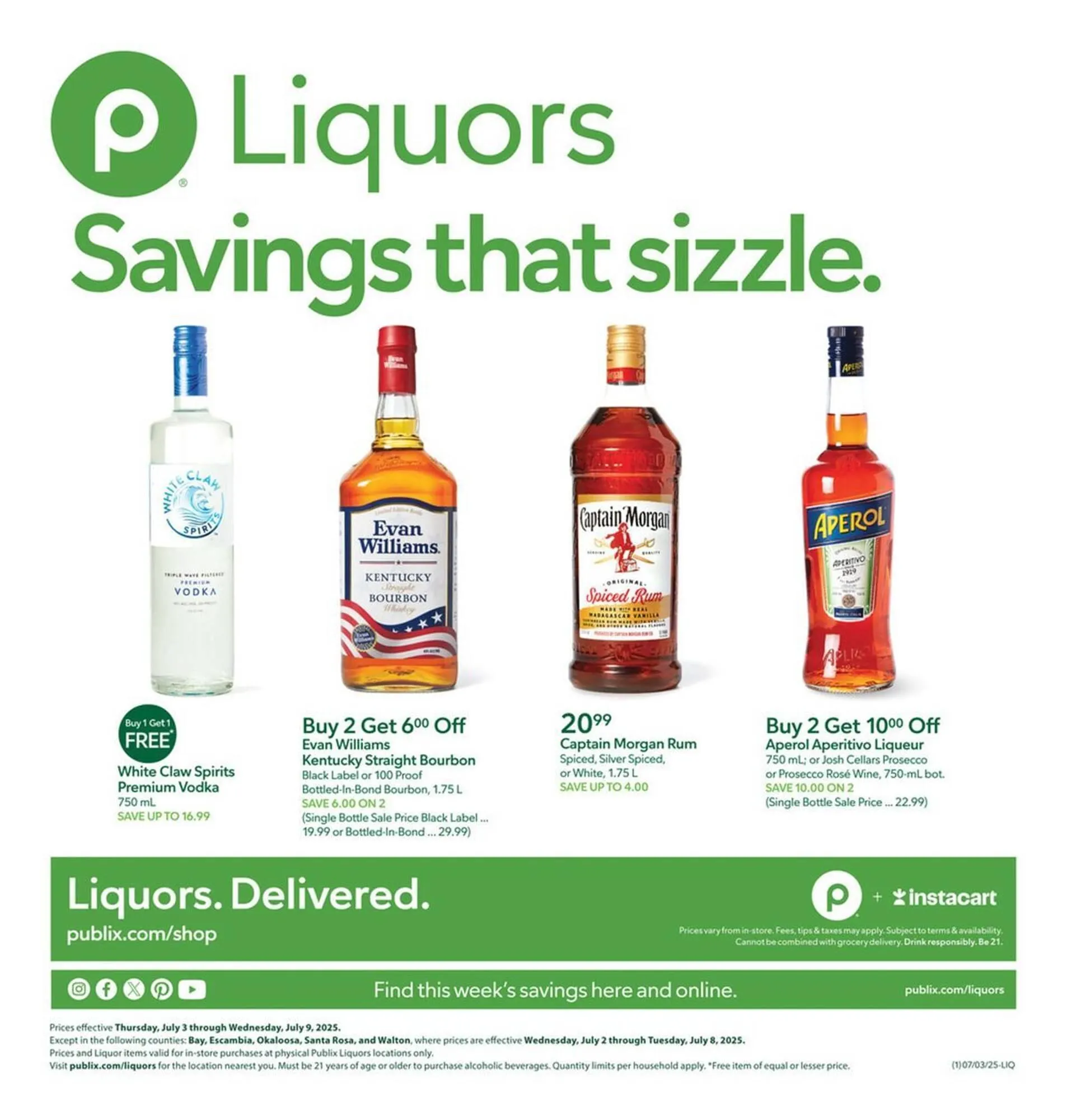Weekly ad Publix Weekly Ad from July 3 to July 9 2025 - Page 1