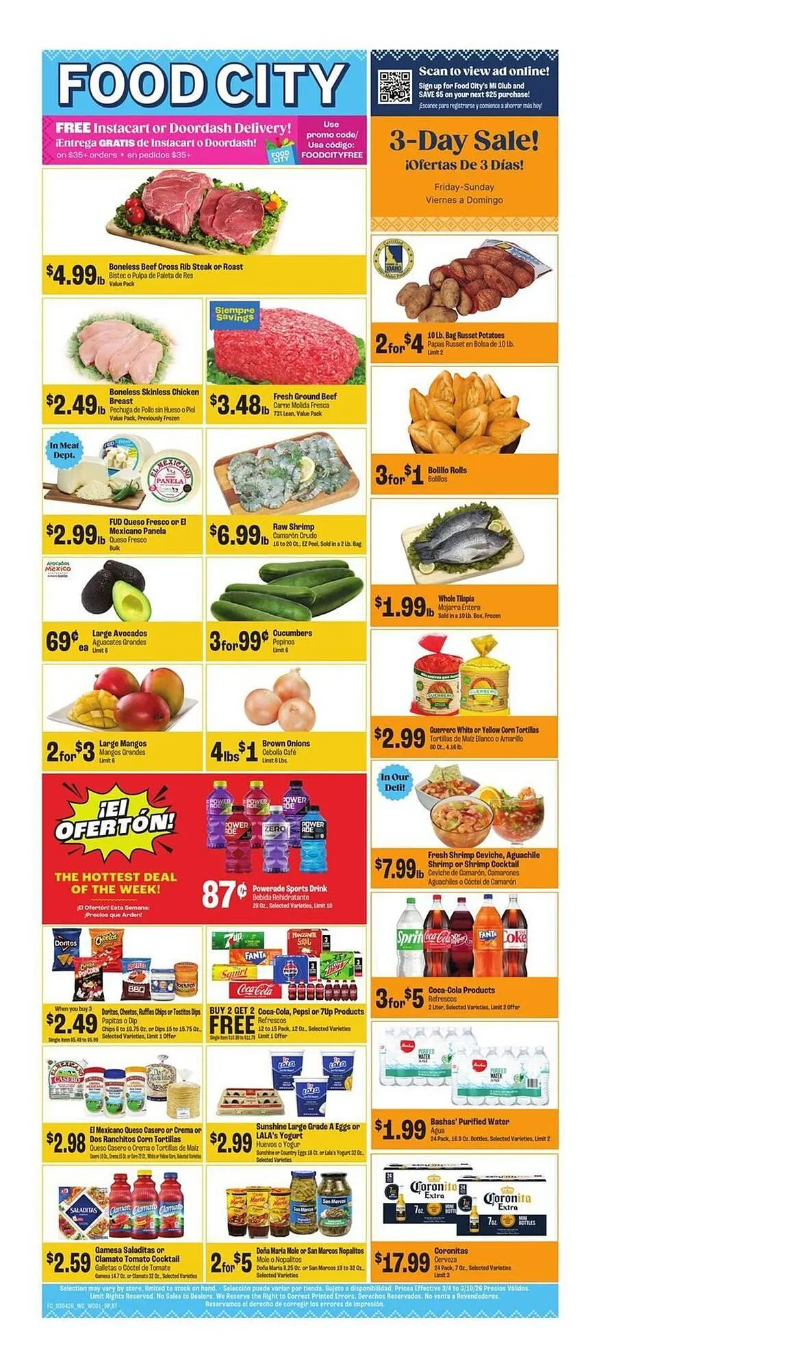 Weekly ad Food City weekly ad from March 4 to March 10 2026 - Page 1