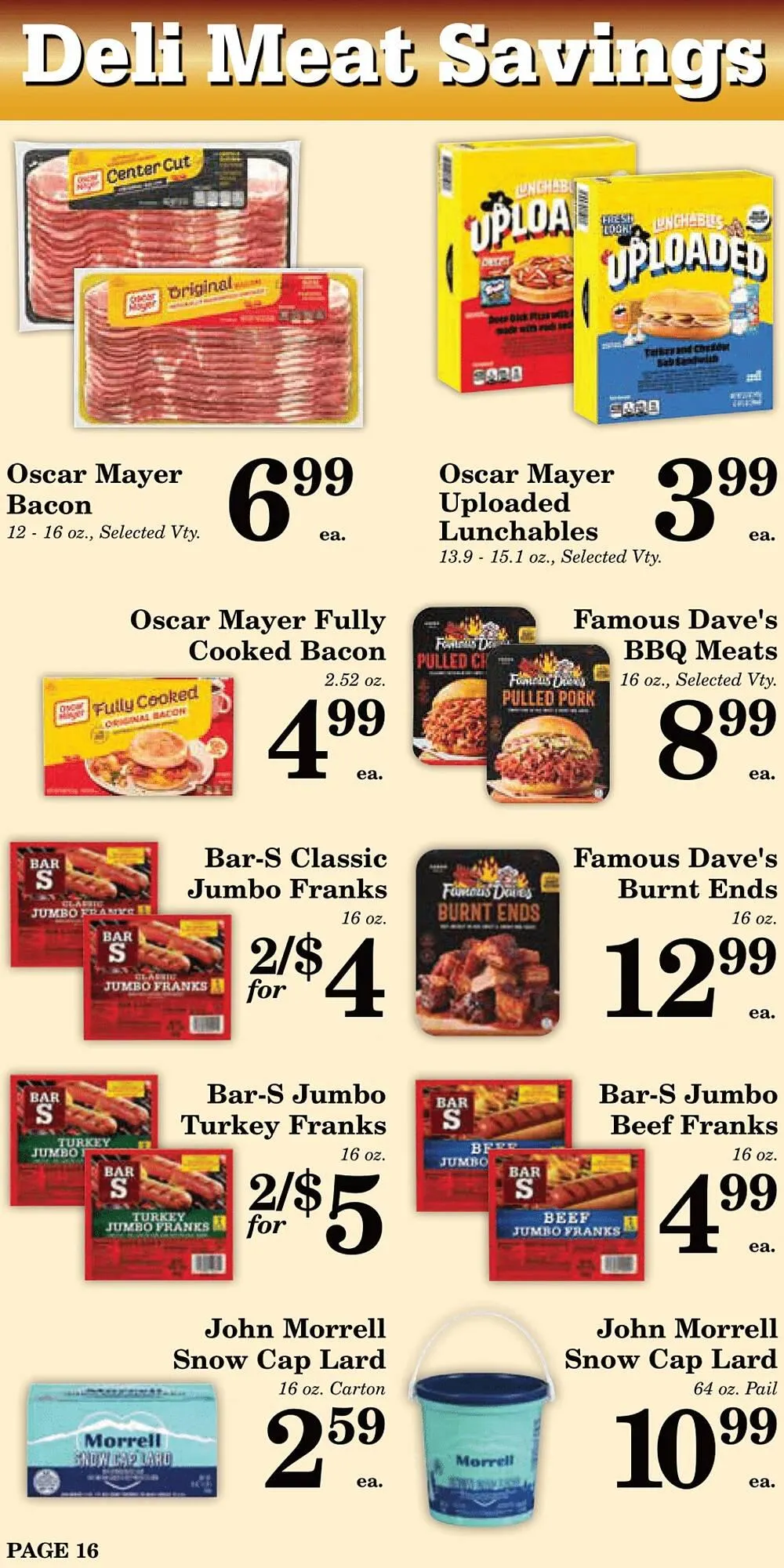 Weekly ad Harvest Foods ad from July 2 to July 29 2025 - Page 17