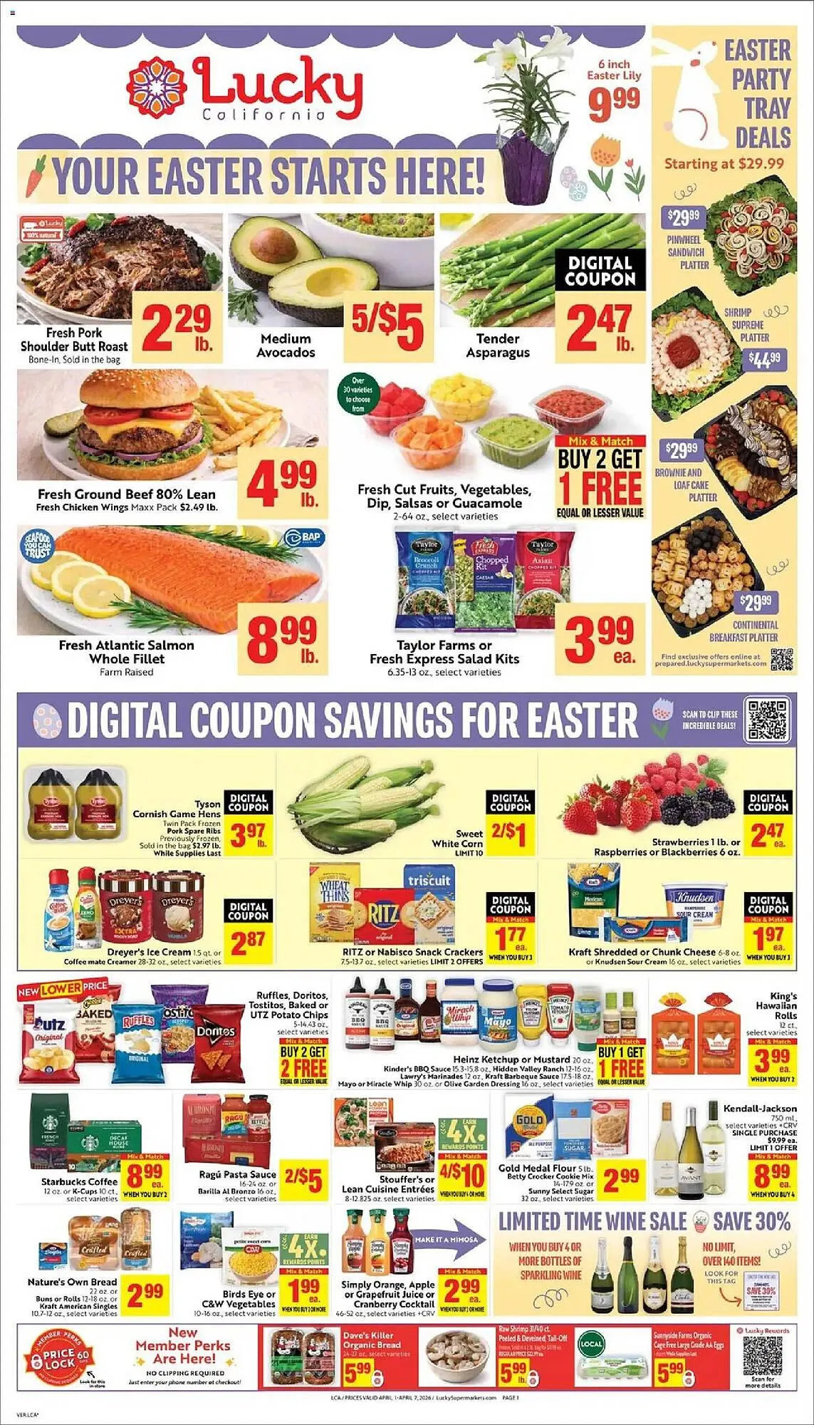 Lucky Supermarkets weekly ad - 1