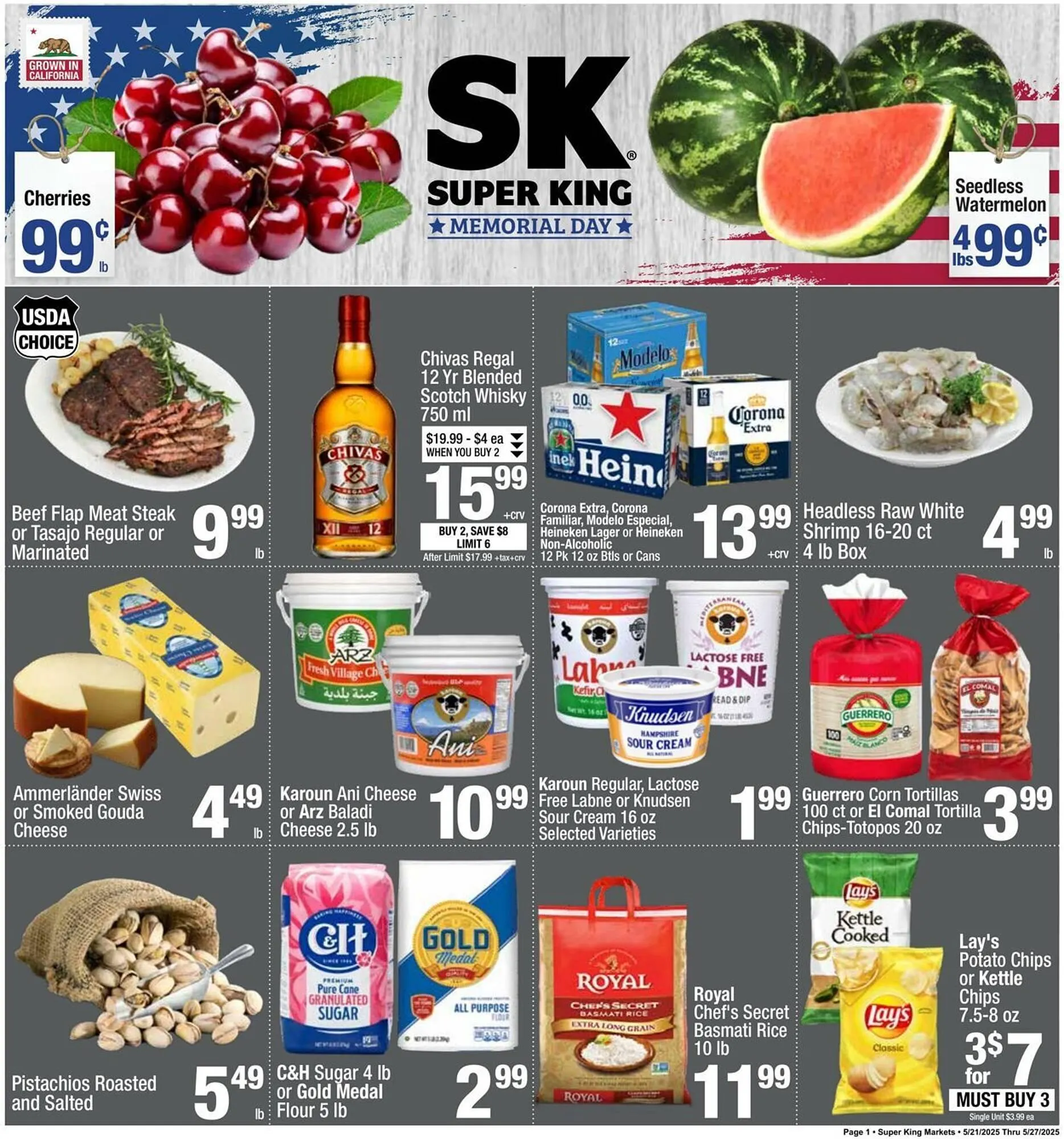 Weekly ad Super King Markets Weekly Ad from June 19 to July 3 2025 - Page 1