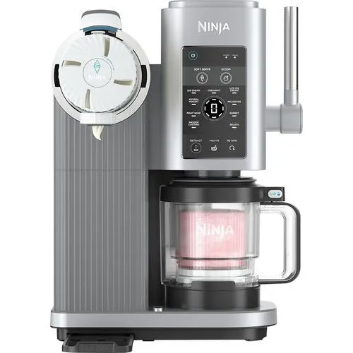 Ninja CREAMi Swirl 13-in-1 Soft Serve Ice Cream Machine - Factory Refurbished
