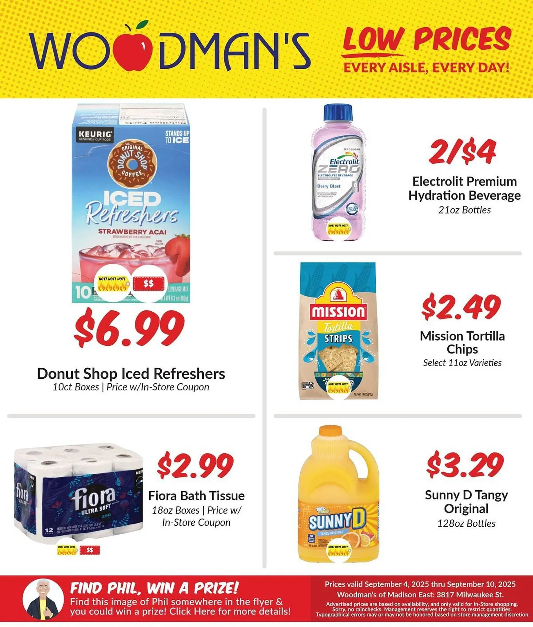 Weekly ad Woodman's weekly ad from September 4 to September 10 2025 - Page 1