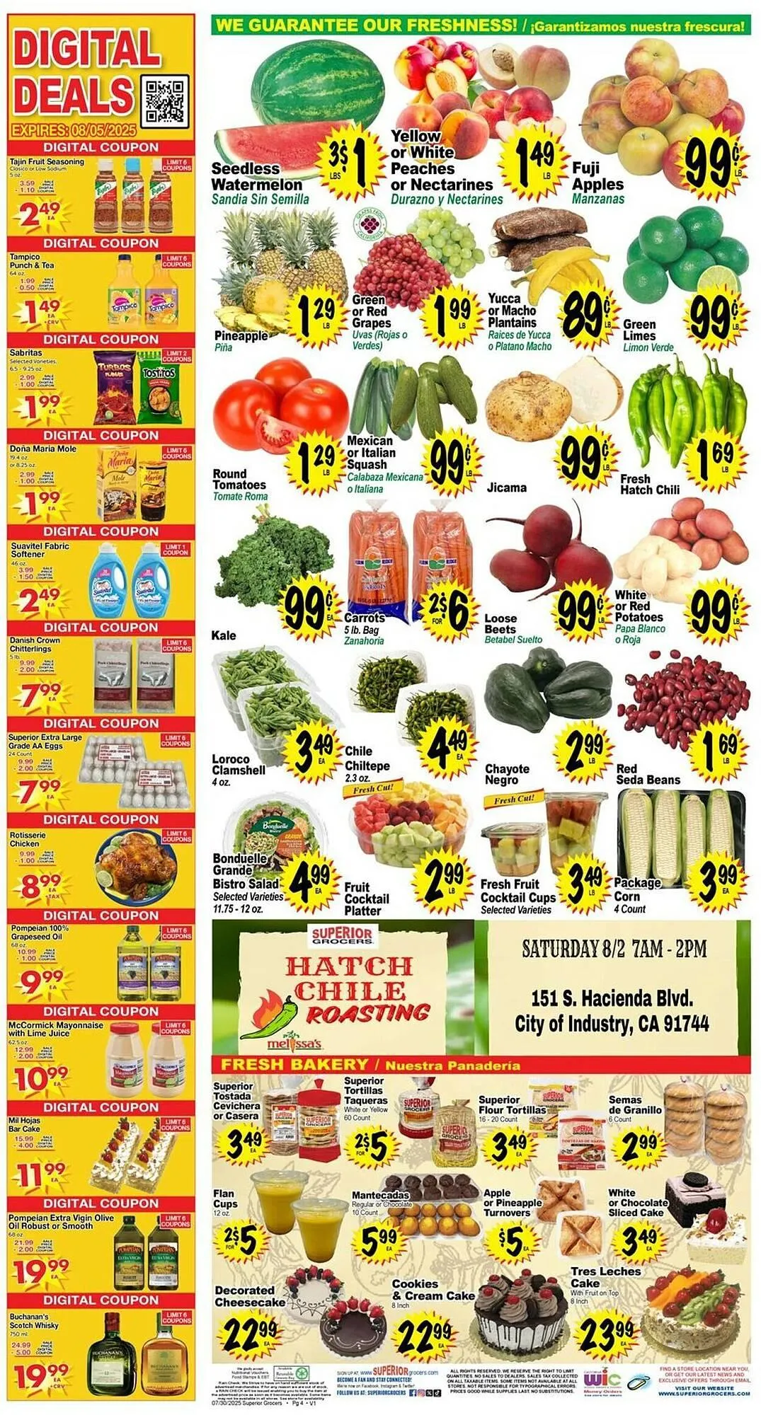 Weekly ad Superior Grocers Weekly Ad from July 30 to August 6 2025 - Page 4