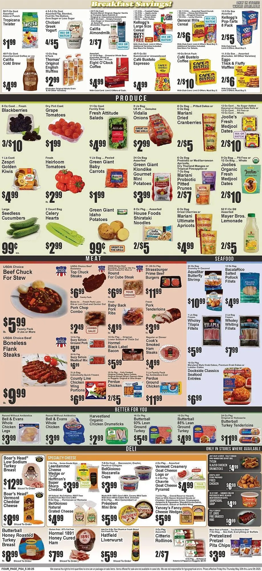 Weekly ad Food Universe Weekly Ad from May 30 to June 5 2025 - Page 4
