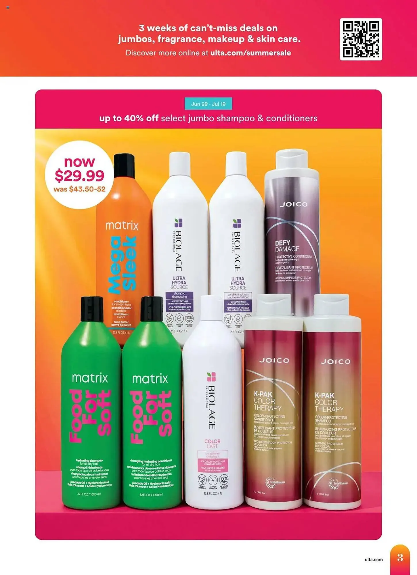 Weekly ad Ulta Beauty Weekly Ad from June 29 to July 19 2025 - Page 3